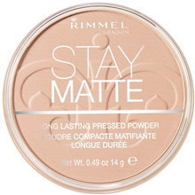 Rimmel Long Last Pressed Powder 14 gr 003 Peach Glow