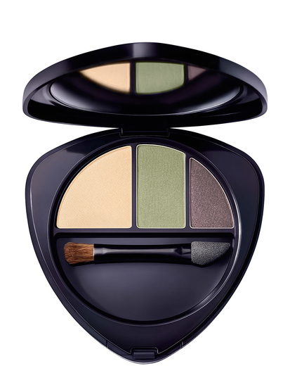 Eyeshadow Trio 02 Jade Beauty WOMEN Makeup Eyes Eyeshadow Palettes Monivärinen/Kuvioitu Dr. Hauschka