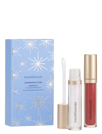 Shimmering Stars Mineralist Lip Gloss-Balm Duo Huulikiilto Meikki Coral BareMinerals