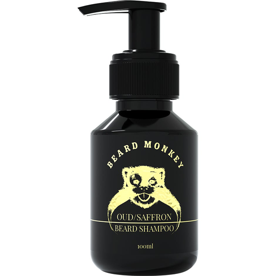 Oud & Saffron Beard Shampoo, 100 ml Beard Monkey Parta & Viikset