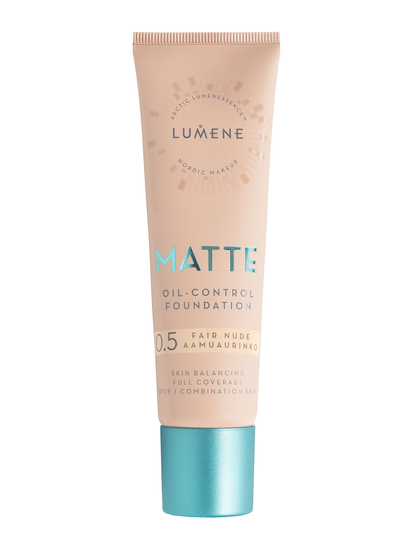 Matte Oil-Control Foundation Meikkivoide Meikki LUMENE