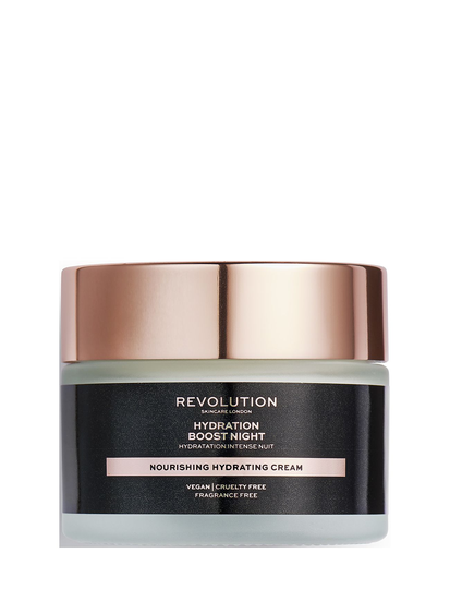 Revolution Skincare Hydration Boost Night Beauty WOMEN Skin Care Face Night Cream Nude Revolution Skincare