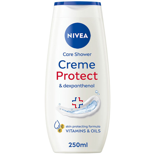 Protect Shower Creme, 250 ml Nivea Suihku- ja kylpytuotteet