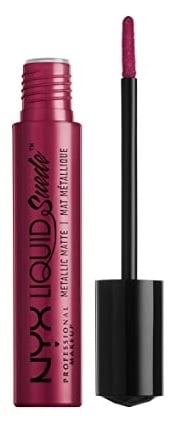NYX Liquid Suede Metallic Matte Cream huulipuna Pure Soceity 4ml
