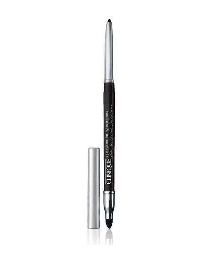 Quickliner For Eyes Intense, Intense Ebony Eyeliner Rajauskynä Meikki Musta Clinique