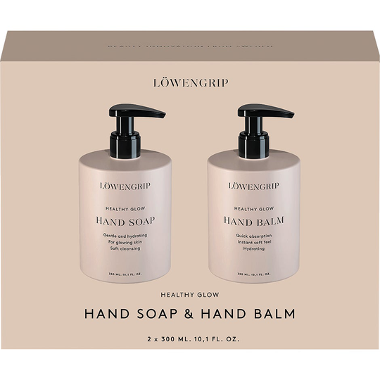 Healthy Glow - Hand Soap & Hand Balm kit, Löwengrip Käsisaippua