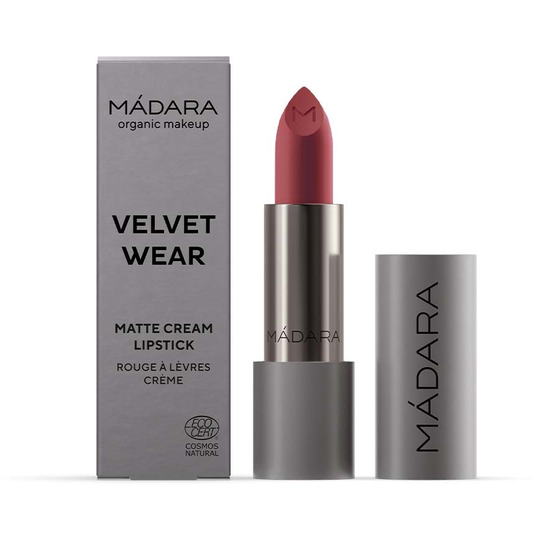 Madara Makeup Velvet Wear Matte Cream Lipstick #37 Sassy