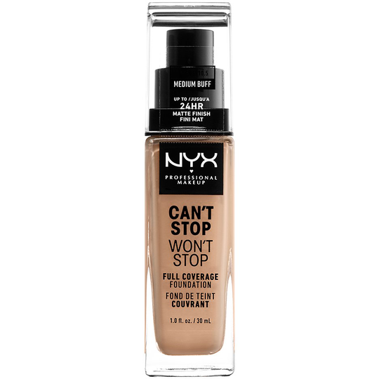NYX PROFESSIONAL MAKEUP Can't Stop Won't Stop Foundation Medium B
