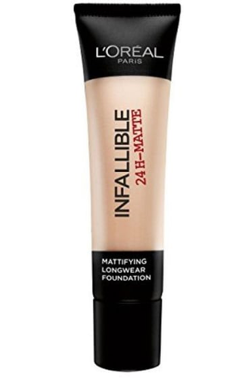 L' Oreal Paris Make-Up Designer Infaillible 24H-Matte 13 Rose Beige Foundation -meikkivoidesarja