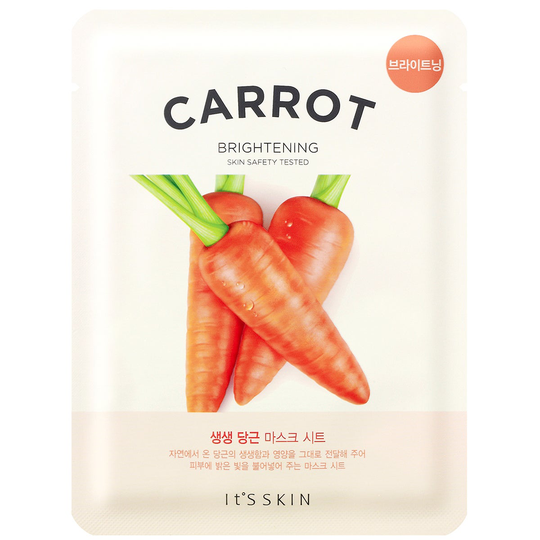 The Fresh Carrot Sheet Mask, It'S SKIN K-Beauty