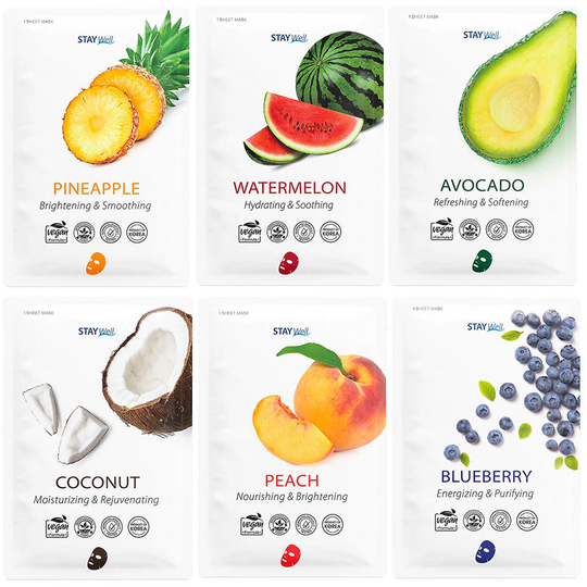 Sheet Mask Boost!, Stay Well K-Beauty: Kasvonaamiot