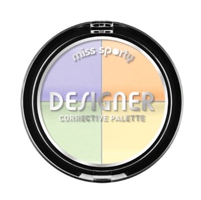 Miss Sporty Designer Corrective Concealer Palette Camouflage -korjaava peitevoidepaletti