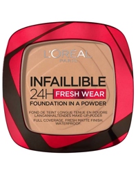 Infaillible 24H Fresh Wear Powder Foundation, 220 Sand