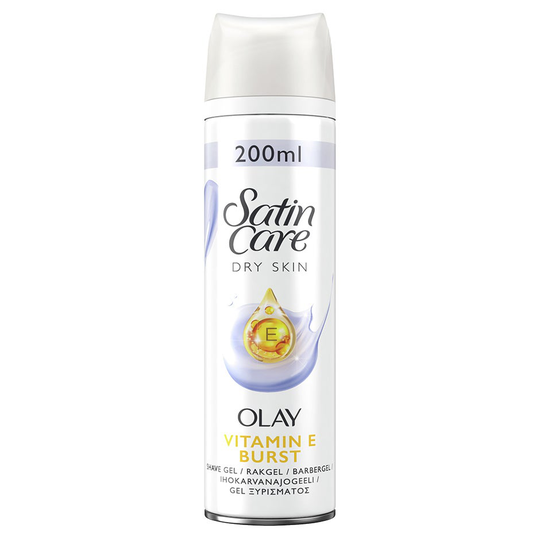 Gilette Venus Satin Care Violet Swirl Shave Gel, 200 ml Gillette Karvanpoisto