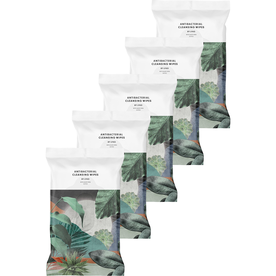By Lyko Antibacterial Cleansing Wipes 5-pack