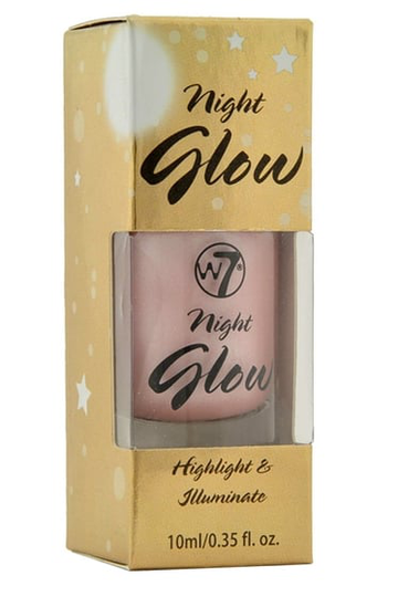 W7 Cosmetics Night Glow 10ml Korosta, valaise, valaise