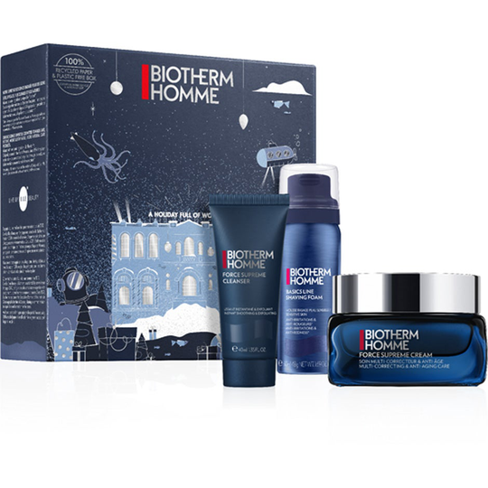 Force Supreme Set Holiday 22, Biotherm Homme Ihonhoitopakkaukset