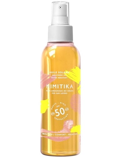 Mimitika Aurinkosuojan suojaava vartaloöljy SPF50 150ml