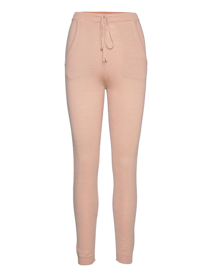Merino Trousers Collegehousut Olohousut Vaaleanpunainen Rosemunde