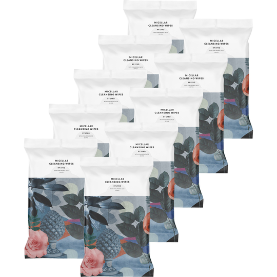 By Lyko Micellar Cleansing Wipes 10-pack