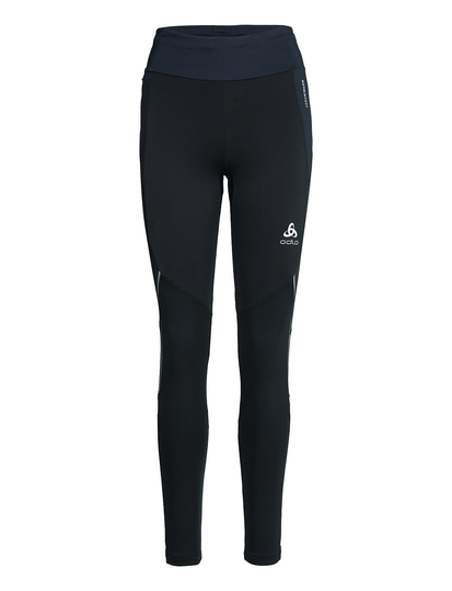 Odlo W Tights Ceramiwarm Running/training Tights Musta Odlo