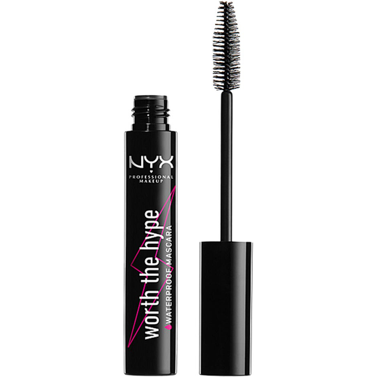 Worth The Hype Waterproof Mascara, 7 ml NYX Professional Makeup Vedenkestävä ripsiväri