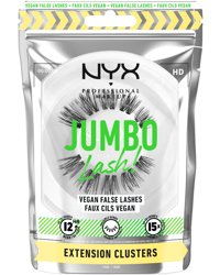 Jumbo Lash! Vegan False Lashes, 01 Extension Clusters