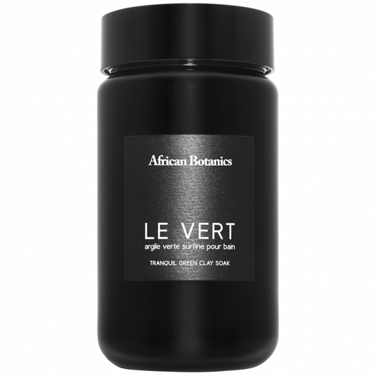 African Botanics Le vert Tranquil Green Clay Soak (500g)
