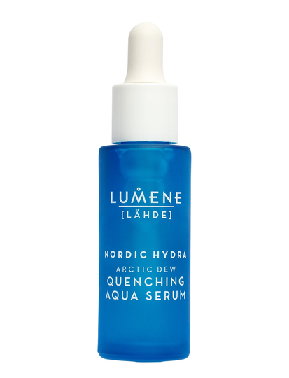 Lähde Nordic Hydra Arctic Dew Quenching Aqua Serum Seerumi Kasvot Ihonhoito Nude LUMENE