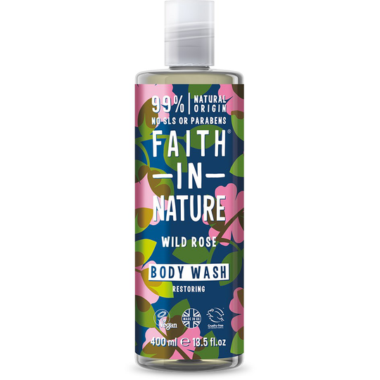 Faith In Nature Wild Rose Bodywash 400 ml