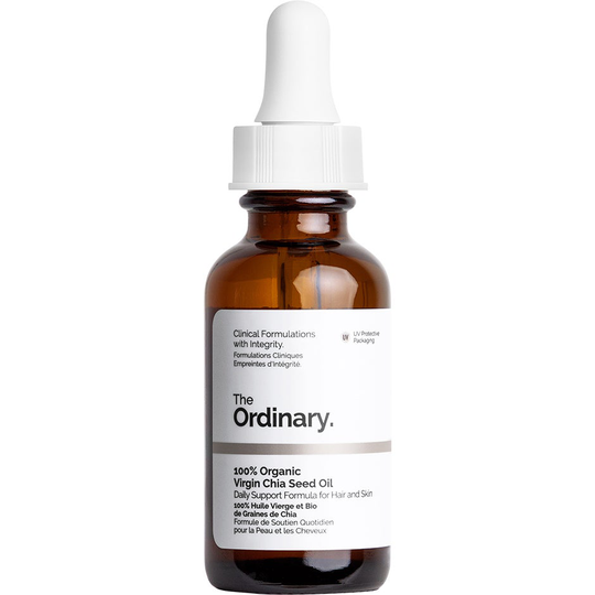 100% Organic Virgin Chia Seed Oil, 30 ml The Ordinary Kasvoöljy