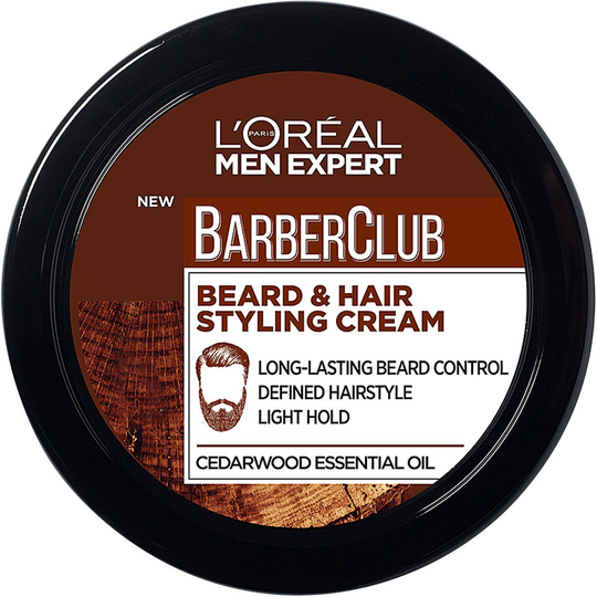 L'Oréal Paris Men Expert Barber Club Styling Cream, 75 ml L'Oréal Paris Parta & Viikset