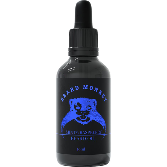 Minty & Raspberry Beard Oil, 50 ml Beard Monkey Partaöljy