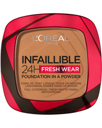 Infaillible 24H Fresh Wear Powder Foundation, 330 Hazelnut