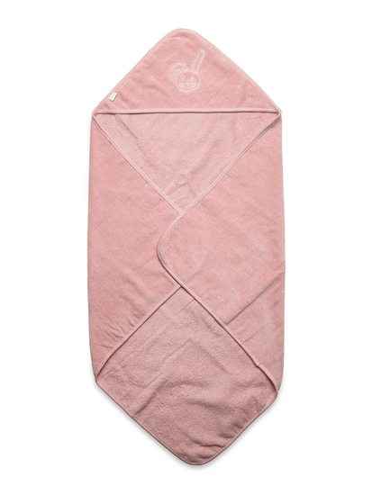 Towel Organic 70X70 Cm Home Bath Time Towels & Cloths Towels Vaaleanpunainen Little B