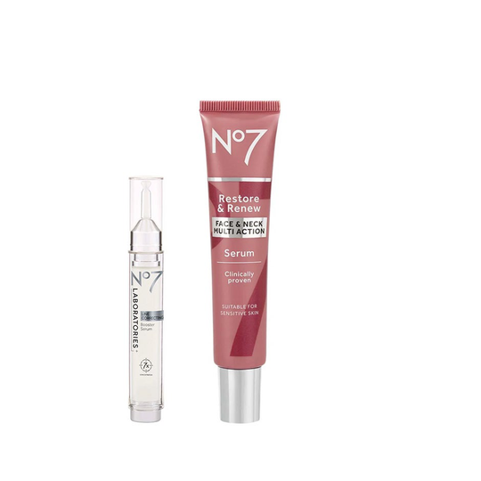 No7 Target and Treat: Deep Lines & Wrinkles Duo, No7 Seerumi
