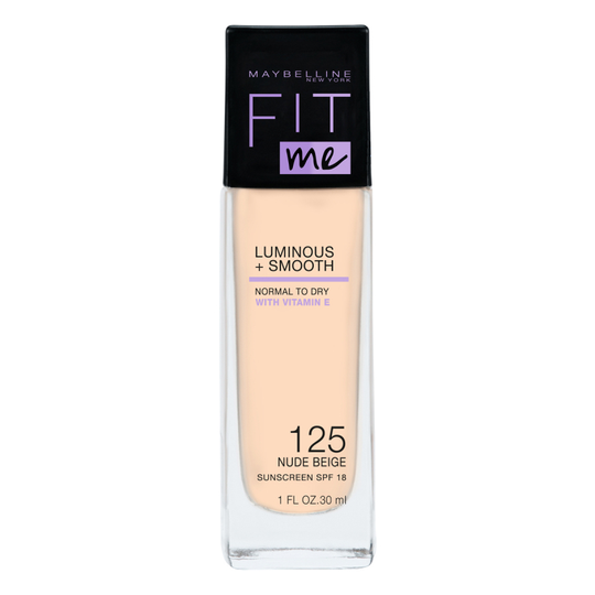 Maybelline Fit Me Foundation Nude Beige 125