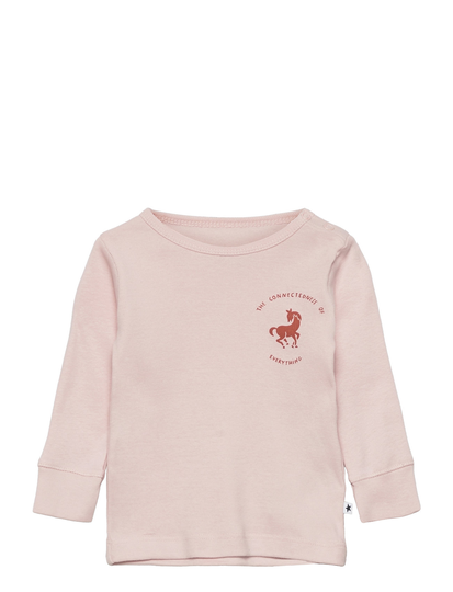 Erica T-shirts Long-sleeved T-shirts Vaaleanpunainen Molo