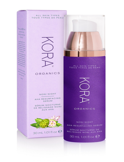 Noni Night Aha Resurfacing Serum Seerumi Kasvot Ihonhoito Nude Kora Organics