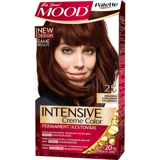 Schwarzkopf MOOD Intensive Creme Color 25 Chokladbrun