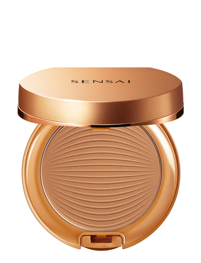 Silky Bronze Natural Veil Compact Bronzer Aurinkopuuteri Ruskea SENSAI