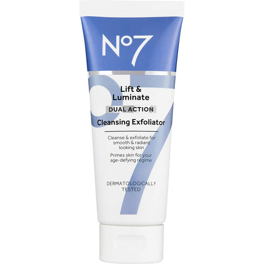 Lift & Luminate Dual Action Cleansing Exfoliator, 100 ml No7 Ihonpuhdistus