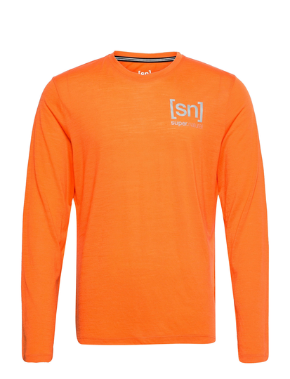 M Active Ls T-shirts Long-sleeved Oranssi Super.natural