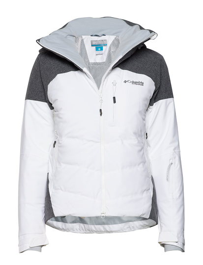 Powder Keg Ii Down Jacket Outerwear Sport Jackets Valkoinen Columbia Sportswear