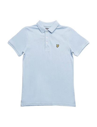 Classic Polo Shirt T-shirts Polo Shirts Short-sleeved Polo Shirts Sininen Lyle & Scott Junior