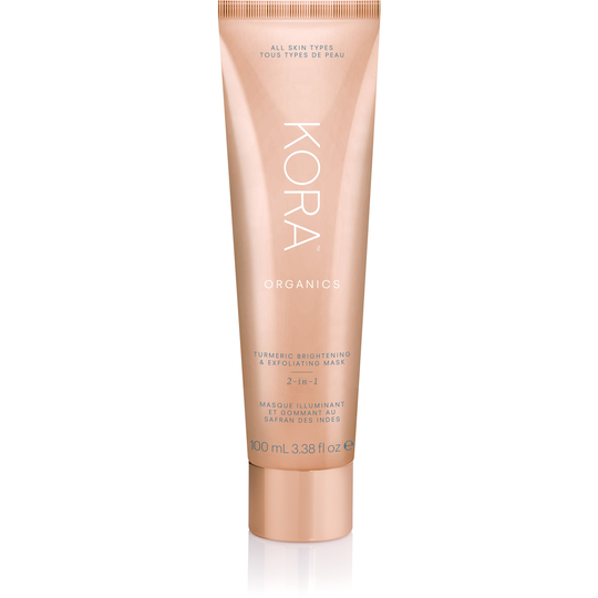 KORA Organics Turmeric Brightening & Exfoliating Mask 2-IN-1 100