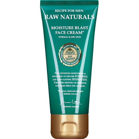 Raw Naturals Moisture Blast Face Cream, 100 ml Raw Naturals by Recipe for Men Kasvovoiteet