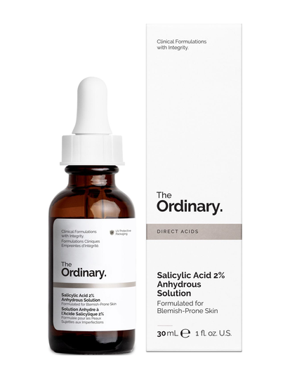 Salicylic Acid 2% Anhydrous Solution Seerumi Kasvot Ihonhoito Nude The Ordinary