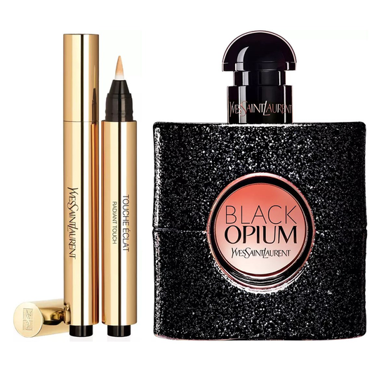 Yves Saint Laurent Black Opium + Touche Eclat Pakkaus