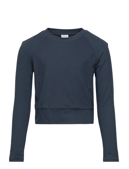 Top Active Wear Cropped T-shirts Long-sleeved T-shirts Sininen Lindex